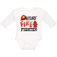 thumbnail image 3 of Inktastic Future Fire Fighter Boys or Girls Long Sleeve Baby Bodysuit, 3 of 5