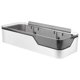 thumbnail image 1 of Estante de ducha de baño extraíble, resistente al agua y resistente, marco de esquina de ducha adecuado para baño y cocina, 1 of 5