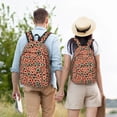 thumbnail image 4 of Vsdgher Poker Chips Print Canvas Backpack Travel Rucksack Unisex Knapsack 15.7/17.7Inch Laptop Backpack for Work,College-Small, 4 of 5