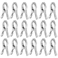 thumbnail image 1 of Uxcell 40Pcs Pinzas de acero inoxidable 2.8 pulgadas Clips para cubierta de piscina Viento para colgar, 1 of 6