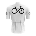 thumbnail image 2 of Bike Forever White Cycling Jersey - 6XL, 2 of 3