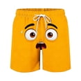 thumbnail image 4 of Piuwrlz Swimming Trunks Boys Swim Shorts Single Piece Short Trousers Orange Size 13 Years, 4 of 6