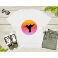 thumbnail image 3 of Retro Hummingbird Bird Lover Gift Shirt For Men Women Kids Ladies Boys Girls Hummingbird Gifts For Mom Dad Tshirt Cute Bird Graphic T-shirt, 3 of 8