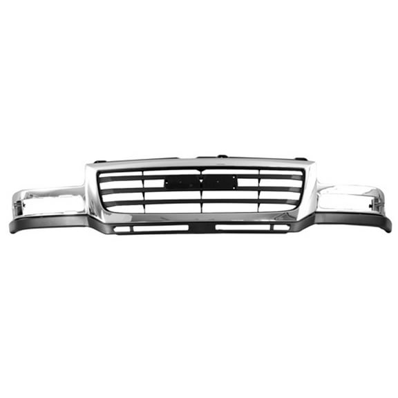KAI New Standard Replacement Front Grille, Fits 2003-2006 GMC Sierra