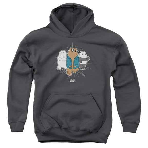 We Bare Bears - Jacket - Youth Hooded Sweatshirt - X-Large