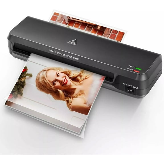 A4 Laminator Machine, Thermal Laminator Machine with 50 Laminating Sheets NEW