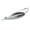 Silver-56mm, variant on Weedless Spoon Fishing Lures Replacement Fishing Flutter Spoon Metal Lure Outdoor Fishing Accessories Easy to Use