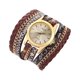 thumbnail image 2 of Reloj de cuarzo para mujer, relojes de moda para mujer, pequeño y delicado, de belleza, informal, con tejido serpentino, reloj de cuarzo para mujer., 2 of 3
