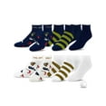 thumbnail image 1 of TeeHee Men's Golf Socks Quarter Crew Low Cut Ankle Socks 6-Pairs Assorted (Golf Bag Flag), 1 of 8