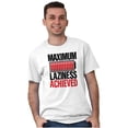 thumbnail image 4 of Maximum Laziness Achieved Funny Lazy Men's Graphic T Shirt Tees Brisco Brands M, 4 of 4