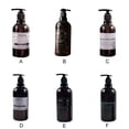 thumbnail image 6 of 250ml/500ml Simple Nordic Style Brown Refillable Bottle Shower Gel Shampoo Press Bottle Plastic Cosmetic Bathroom Storage, 6 of 8
