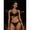 Black, variant on Summer Beach Push Up Enhancing Wire Full Coverage Solid Two-Piece Bikini Set
