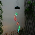thumbnail image 4 of Memorial Wind Chimes New Solar Wind Chime Lights LED Starses And Moonss Colorful Outdoor Waterproof Garden Decoration Hanging Lights, 4 of 8