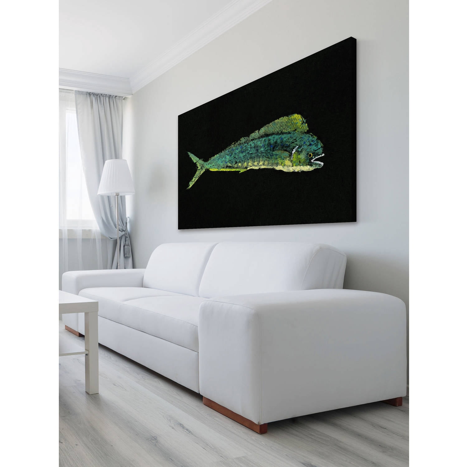 Marmont Hill "Dorado" by Warren Sellers Painting Print on Wrapped Canvas