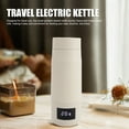thumbnail image 3 of Bouilloire Électrique Portable Petite, Chauffe-Eau Sans Fil Rechargeable USB pour Voyage pour Voiture, 3 of 7