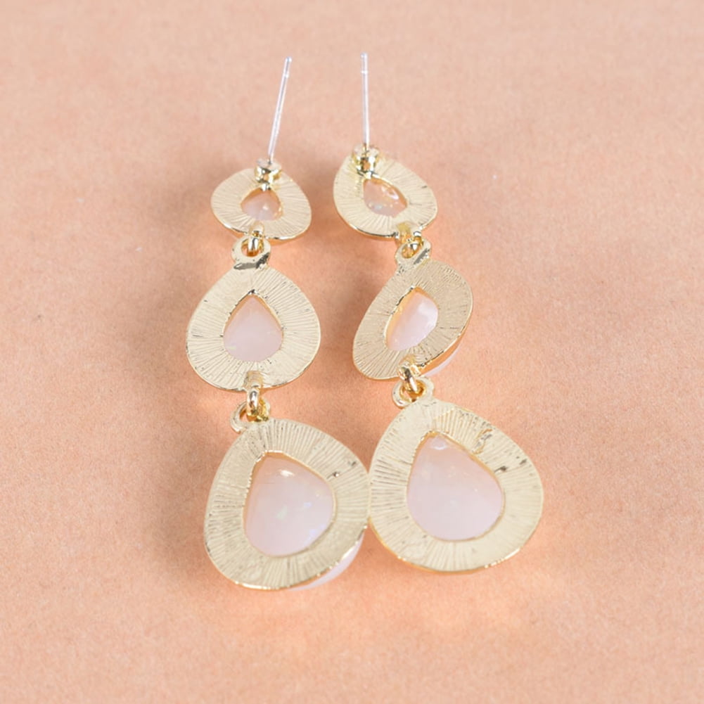 ピアス Colored Water Drop Earrings 1.90 ct. t.w. London Blue Topaz and .50 ct. t.w. Pink