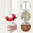 thumbnail image 5 of Paquete de 4 topes de puerta antipellizcos, topes de puerta de seguridad para bebés en espuma con forma de animales, protección para puertas de bebés, protector de dedos para niños, reduce, 5 of 5
