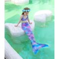 thumbnail image 3 of Girls' Standard Swimming Mermaid Tail Sets_Special Gift, 3 of 5