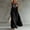 Black, variant on Maxi Dresses for Women Wedding Guest Cotton Embroidered Sleeveless Casual Vacation Beach Square Neck Strapped Swing Flowy Sundress