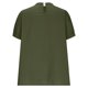 thumbnail image 5 of Camisas de Manga Corta para las Mujeres Casual V-Cuello Sólido Encaje Blusa Superior, Camisa de Verano de Moda para Diario Y Fiesta, 5 of 6