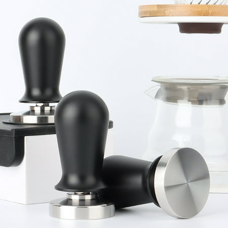 

Kaesi Coffee Tamper Flat Base Portable Stainless Steel Rustproof Coffee Powder Hammer for Bar