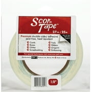 Scor-Tape .125"X27yd, Multipack Of 3-