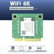 thumbnail image 5 of Módulo WiFi NFA725 NFA765 WCN685 WIFI6E AX6000 2.4G 5G 6G Bluetooth 5.2 Mini PCIE Tarjeta WiFi Inalámbrica + Kit de Antena de 8 DB, 5 of 9