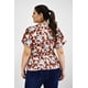 thumbnail image 3 of Blusa manga mariposa Roman Fashion Tallas Extras 1840 Blanco 38, 3 of 7