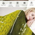 thumbnail image 3 of COMIO Foodie Whole Pickles Pickle Print Throw Blanket Soft Cozy Fluffy Flannel Throws Blankets for Couch Bed Sofa Living Room Bedroom Home Decor, Lightweight Fuzzy Plush Blanket for All Season, 3 of 6