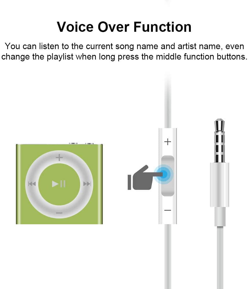 ipod shuffle 3rd generation compatible headphones