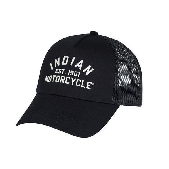 Indian Motorcycle IM Trucker Cap, Black | 2862929