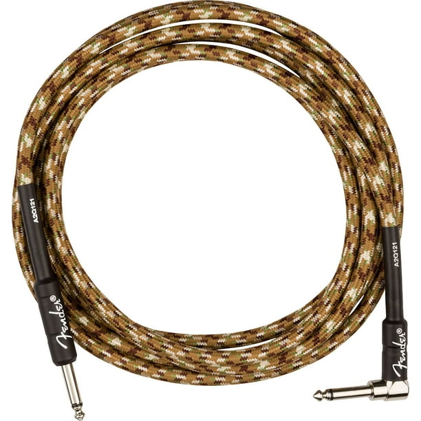 Cable de instrumentos Fender Professional de 3 m en ángulo recto