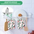 thumbnail image 6 of A Seamless Pattern with Cute Strawberries Square Insulation Pads 2 Piece Heat Resistant 338 Degrees F Oven Mitts for Kitchen Table BBQ Microwave and Other Cooking Occasions, 6 of 7
