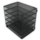 thumbnail image 5 of Organizador de archivos de papel organizador de archivos de metal Rejilla de malla negra de cinco capas Resistente y duradero para documentos para revistas para periódicos ANGGREK Otros, 5 of 8