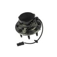thumbnail image 3 of CarLights360 For GMC Sierra 1500 HD 2001 2002 2003 Wheel Hub And Bearing Assembly | Front | Steel | Female Connector | Rectangular Flange Shape | Female Terminal | Replacement For 15225770, 15946732, 3 of 4