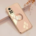 thumbnail image 4 of Compatible with Redmi Note 12 Pro Case Silicone TPU Shockproof Redmi Note 12 Pro 4G Phone Case with Magnetic Ring Kickstand Plating Anti-Scratch Cases (Pink), 4 of 14
