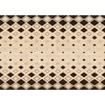 thumbnail image 1 of Ahgly Company Machine Washable Indoor Rectangle Transitional Sienna Brown Area Rugs, 2' x 4', 1 of 7