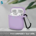 thumbnail image 2 of Funda Protectora AirPods 1° & 2° Gen. - Sovico - Silicón Flexible, 2 of 6