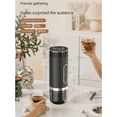 thumbnail image 4 of Portable Coffee Maker Rechargeable Wireless Heating Espresso Machine Car Coffee Make Ground Coffee & Espresso Travel, 4 of 5