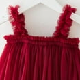 thumbnail image 4 of Cowsor Robe pour Bébé Fille en Tulle à Fleurs, Robes de Fête, Princesse, Concours, Anniversaire, Mariage, 4 of 5