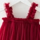 thumbnail image 4 of Cowsor Baby Girl Dress Flower Tulle Party Dresses Princess Pageant Birthday Wedding, 4 of 5