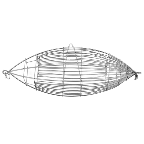 Fishing Feeder Holder Fishing Bait Cage Stainless Steel Lure Cage Carp Fishing Trap Basket Feeder Holder For Shrimp Crab Fish Baits