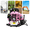 52CC 2 Cycle 550CFM 1.7HP 200MPH(Pink), variant on Floseru Backpack Leaf Blower Gas Powered - 52CC 550 CFM 2 Stroke Backpack Gas Powered Leaf Blower, Grass Lawn Blower Air Cooling Gasoline Backpack Grass Blower, Backpack Snow Blower for Garden