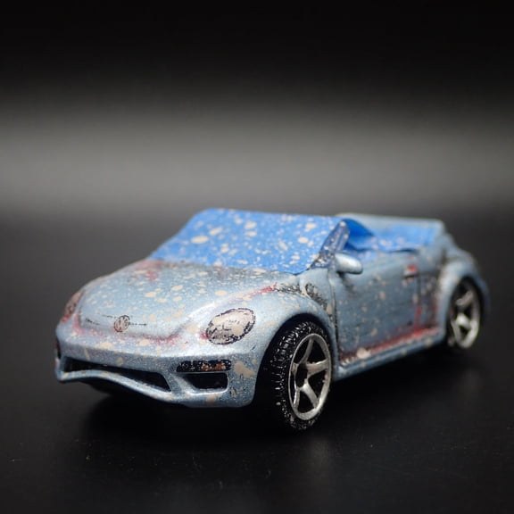 Open Box 2011-2019 VW VOLKSWAGEN BEETLE BUG CONVERTIBLE BARN FIND 1:64 DIECAST MODEL CAR