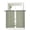 Green, variant on Sage Green Arrows Tier Curtains 24 Inch Length,Sheer Curtains for Bedroom Living Room Window Modern Abstract Art Ethnic Tribal Rod Pocket Drapes Kitchen Curtains Small Half Window 27.5"x24" 2 Panels