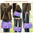 thumbnail image 5 of Ryvnso Tropical Plants Leaves Womens Chain Shoulder Bag Tote Handbags Clutch Hobo Purse with Zipper for Travel, 5 of 7