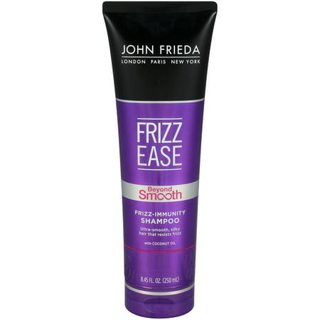 John Frieda Frizz Ease Beyond Smooth Frizz-Immunity Shampoo with Pure Coconut Oil, Anti-Humidity, Anti-Frizz Shampoo, 8.45 fl