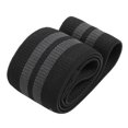 thumbnail image 1 of Cinturón elástico de resistencia a la cadera, cinturón para sentadillas, cinturón elástico para dar forma al cuerpo (negro) L, 1 of 8