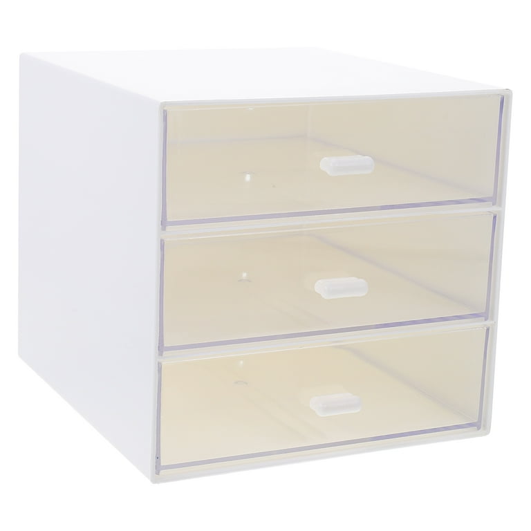 1pc ABS Phone Case Storage Box, Minimalist Clear Desktop Storage Box For  Home