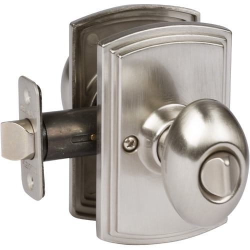 Delaney Hardware 102T-CN-US15-Privacy Canova Knob Privacy, Satin Nickel